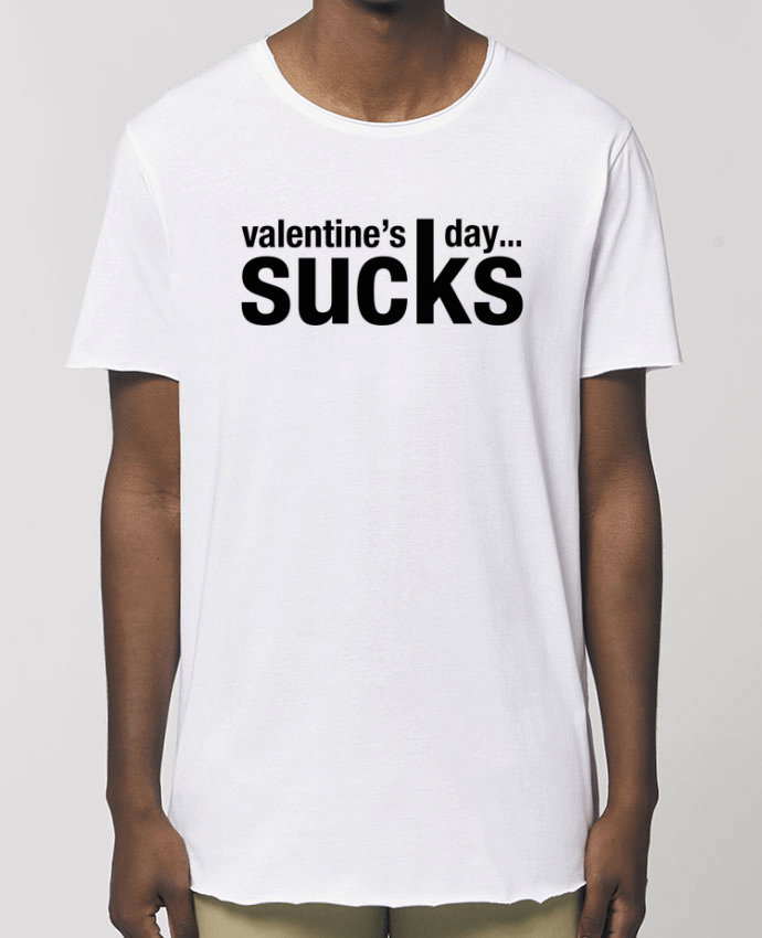 Men\'s long t-shirt Stanley Skater Valentine's day sucks Par  tunetoo