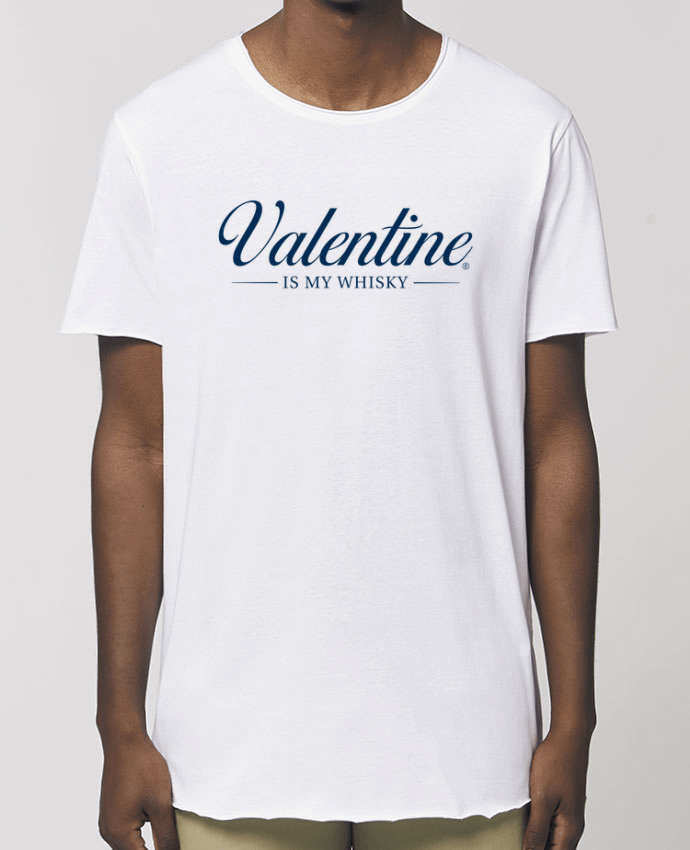 T-Shirt Long - Stanley SKATER Valentine is my whisky Par  tunetoo