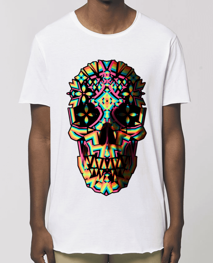 Men\'s long t-shirt Stanley Skater Skull Geo Par  ali_gulec