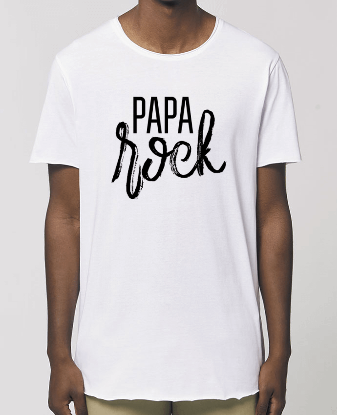 T-Shirt Long - Stanley SKATER Papa rock Par  tunetoo