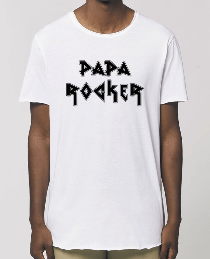Tee-shirt Homme Papa rocker Par  tunetoo