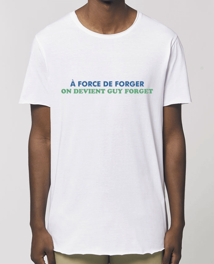 T-Shirt Long - Stanley SKATER A force de forger Par  tunetoo