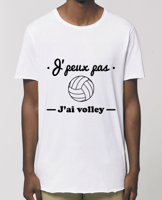 Camiseta larga pora él  Stanley Skater J'peux pas j'ai volley , volleyball, volley-ball Par  Benichan