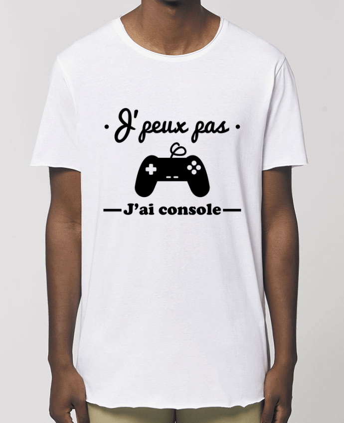 T-Shirt Long - Stanley SKATER J'peux pas j'ai console ,geek,gamer,gaming Par  Benichan
