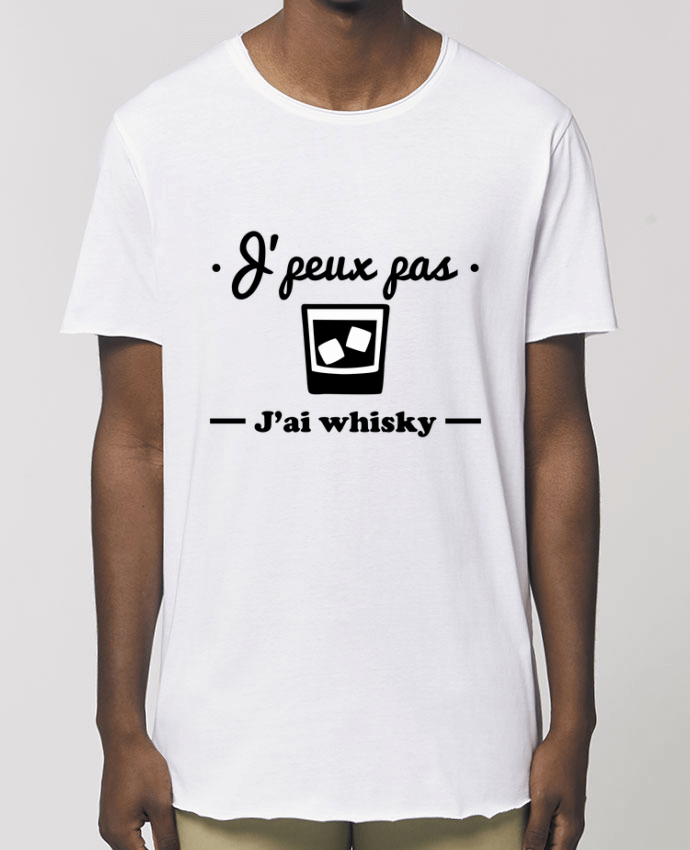 Tee-shirt Homme J'peux pas j'ai whisky, humour,alcool,citations,drôle Par  Benichan