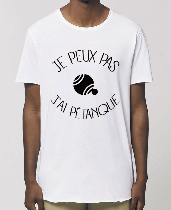 Camiseta larga pora él  Stanley Skater Je peux pas j'ai Pétanque Par  Freeyourshirt.com