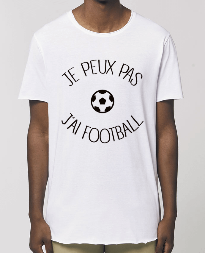 Men\'s long t-shirt Stanley Skater Je peux pas j'ai Football Par  Freeyourshirt.com