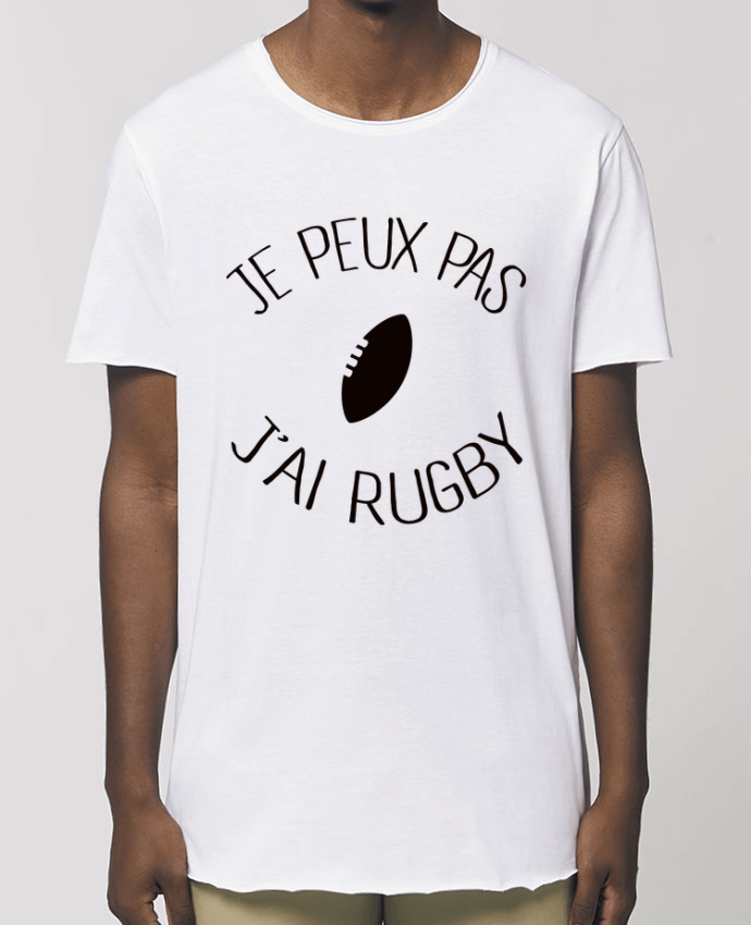 Tee-shirt Homme Je peux pas j'ai rugby Par  Freeyourshirt.com
