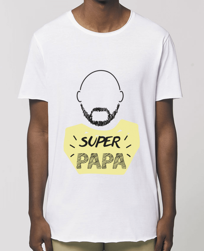 T-Shirt Long - Stanley SKATER SUPER PAPA / LOVELY DAD Par  IDÉ'IN