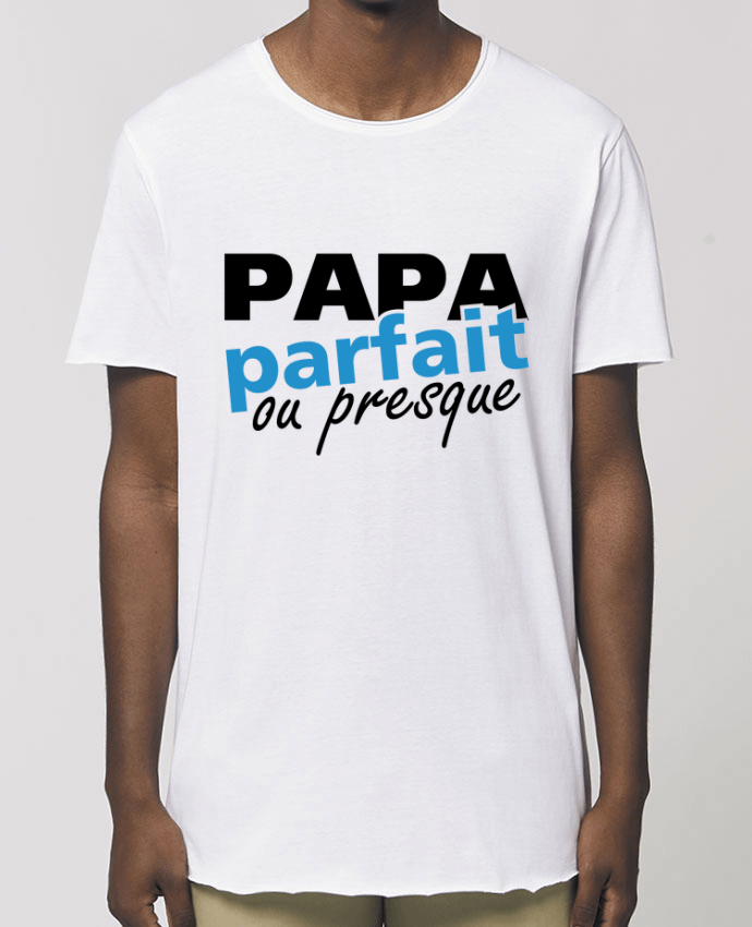 Tee-shirt Homme Papa parfait ou presque Par  GraphiCK-Kids