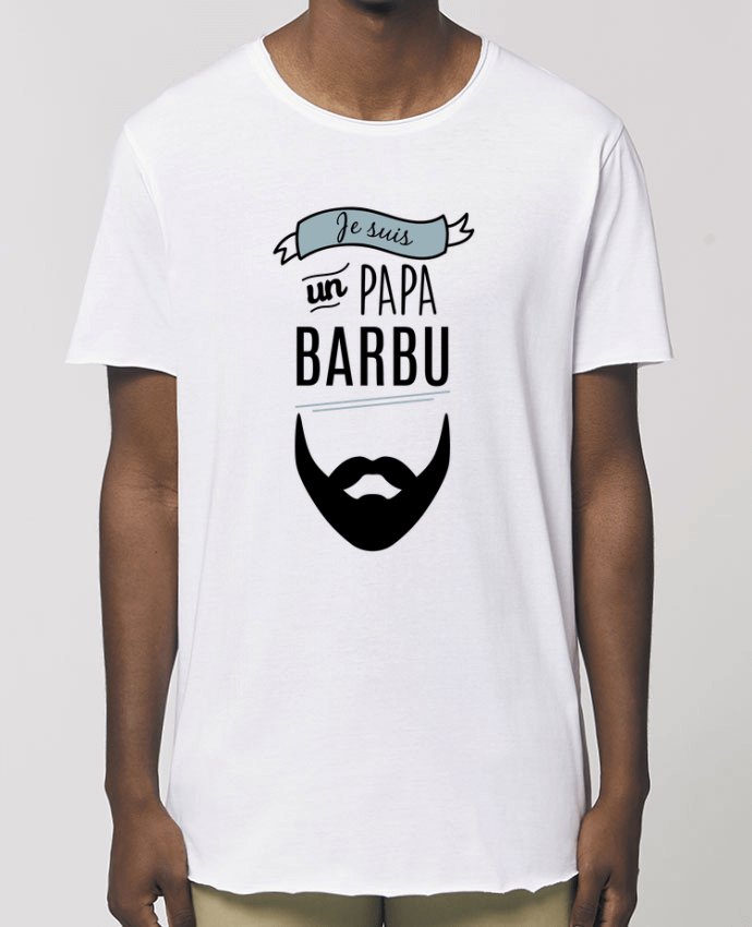 Tee-shirt Homme Je suis un papa barbu Par  La boutique de Laura