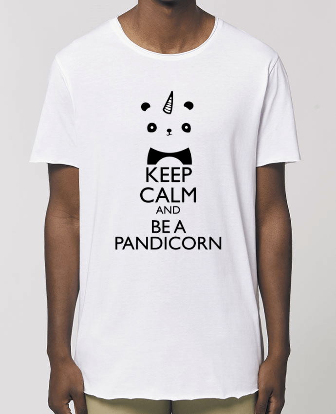 T-Shirt Long - Stanley SKATER keep calm and be a Pandicorn Par  tunetoo