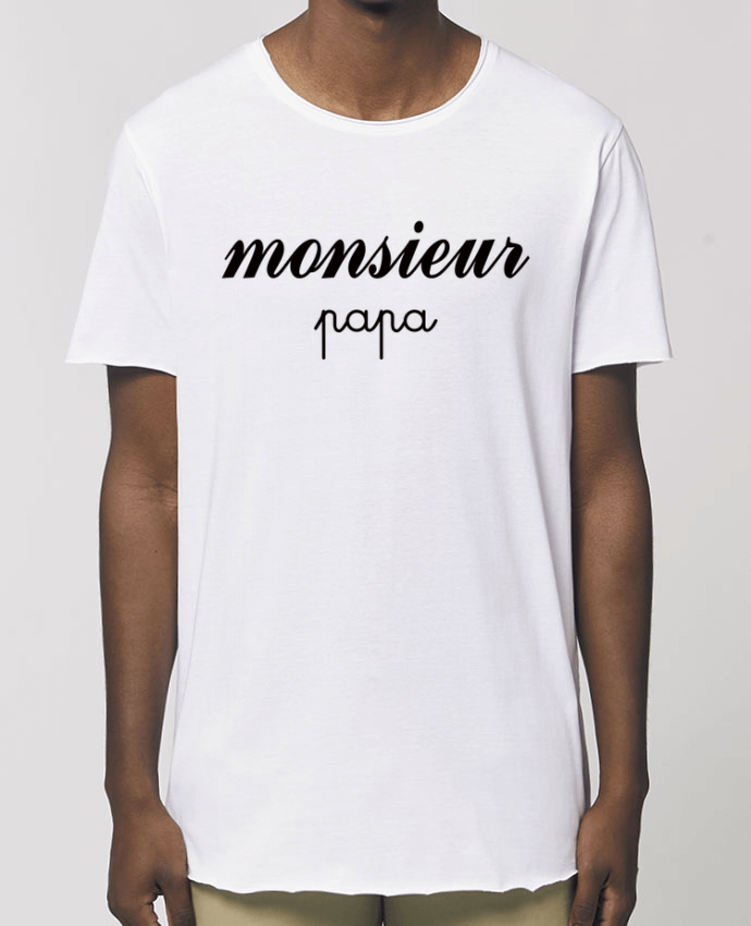 T-Shirt Long - Stanley SKATER Monsieur Papa Par  Freeyourshirt.com