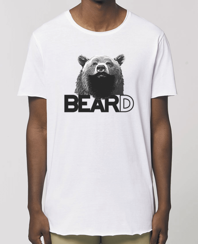 Tee-shirt Homme Ours barbu - BearD Par  justsayin