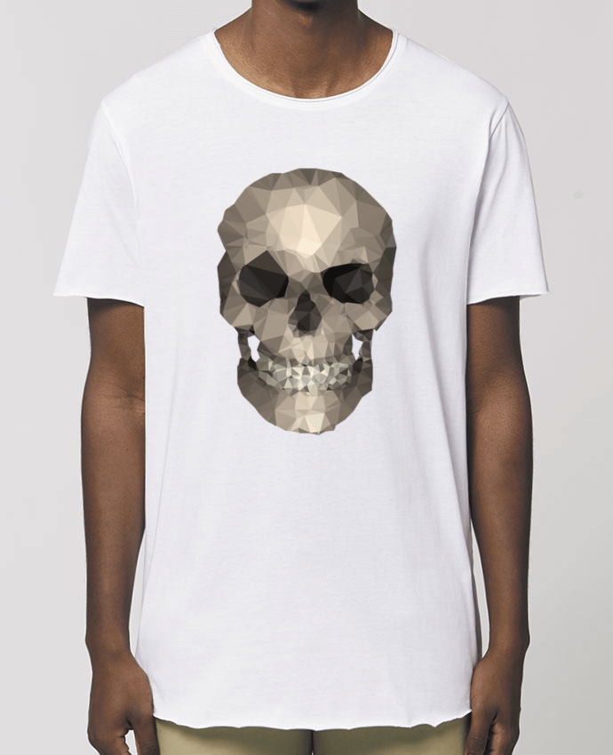 Camiseta larga pora él  Stanley Skater Polygons skull Par  justsayin