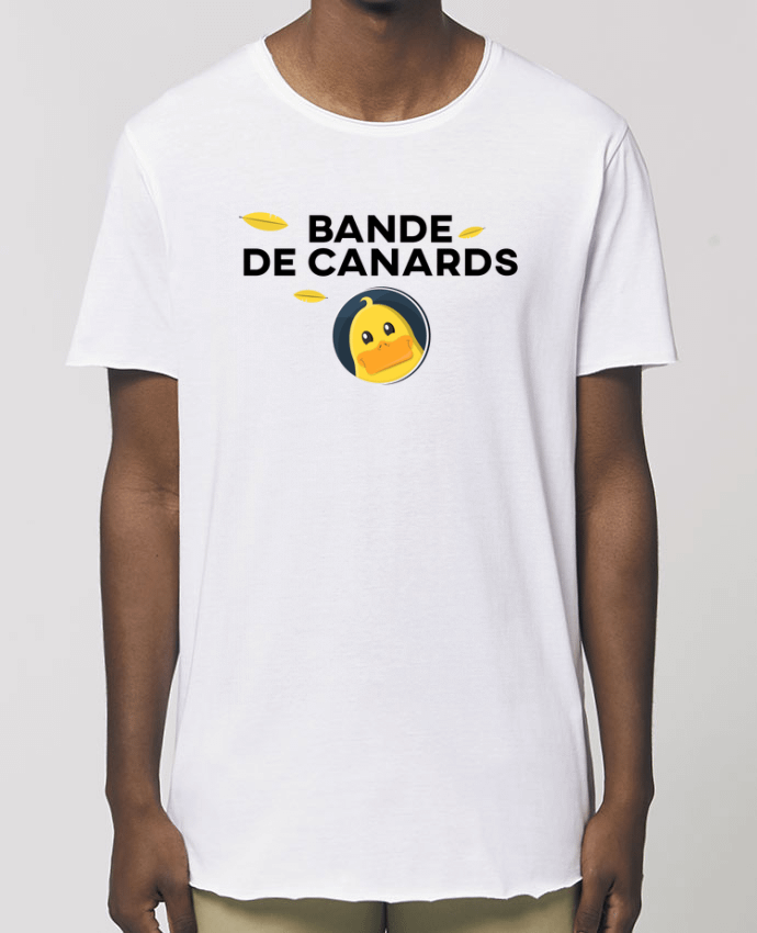 T-Shirt Long - Stanley SKATER Bande de canards Par  tunetoo