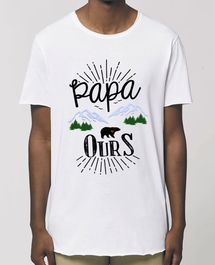 Tee-shirt Homme Papa Ours Par  