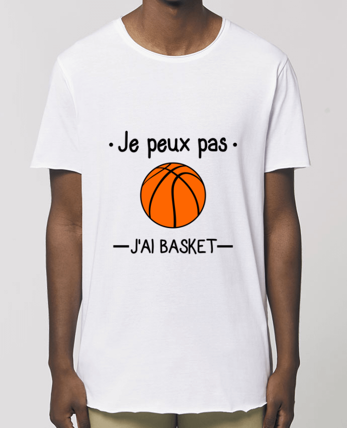 T-Shirt Long - Stanley SKATER Je peux pas j'ai basket,basketball,basket-ball Par  Benichan
