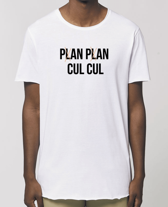Men\'s long t-shirt Stanley Skater Plan plan cul cul Par  tunetoo