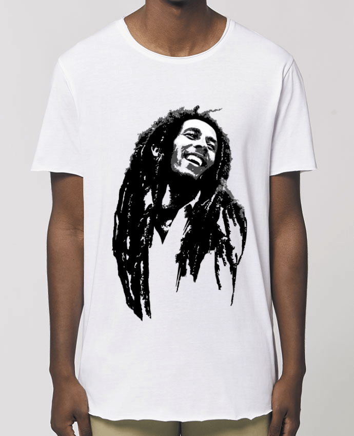 Men\'s long t-shirt Stanley Skater Bob Marley Par  Graff4Art