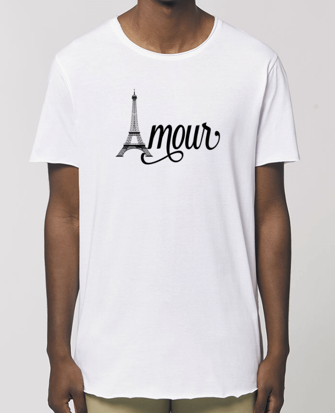 Tee-shirt Homme Amour Tour Eiffel - Paris Par  justsayin