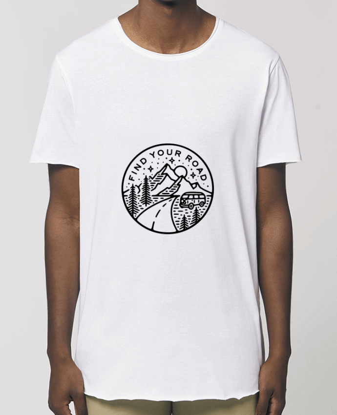 Camiseta larga pora él  Stanley Skater FIND YOUR ROAD Par  Likagraphe