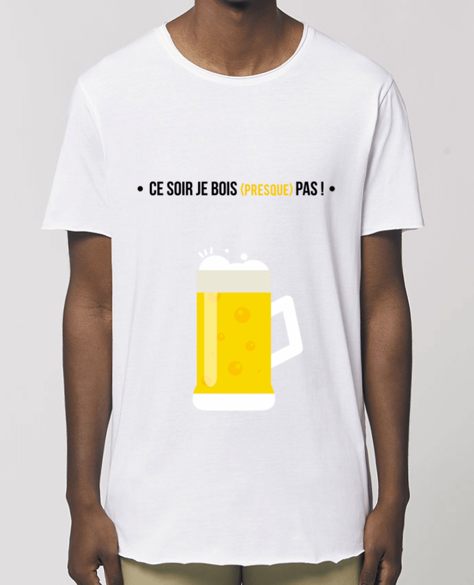 Tee-shirt Homme Ce soir je bois (presque) pas ! Par  MotorWave's