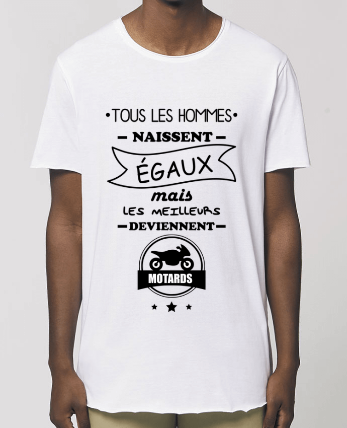 Men\'s long t-shirt Stanley Skater Tous les hommes ... les meilleurs deviennent motard, moto Par  Benichan