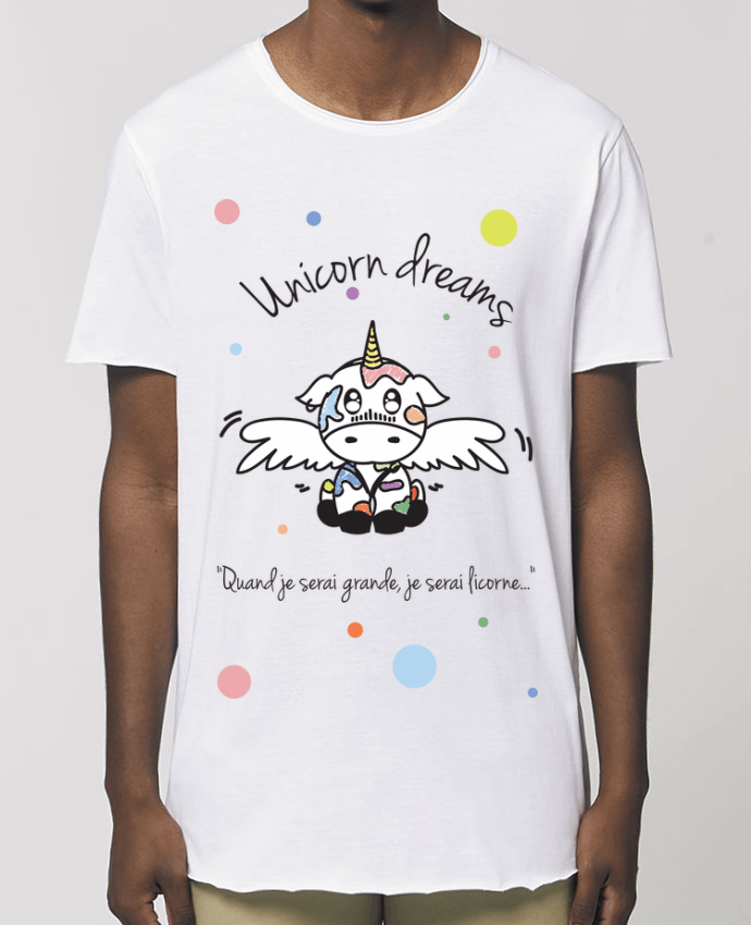 Tee-shirt Homme Unicorn Dreams - Little cow Par  
