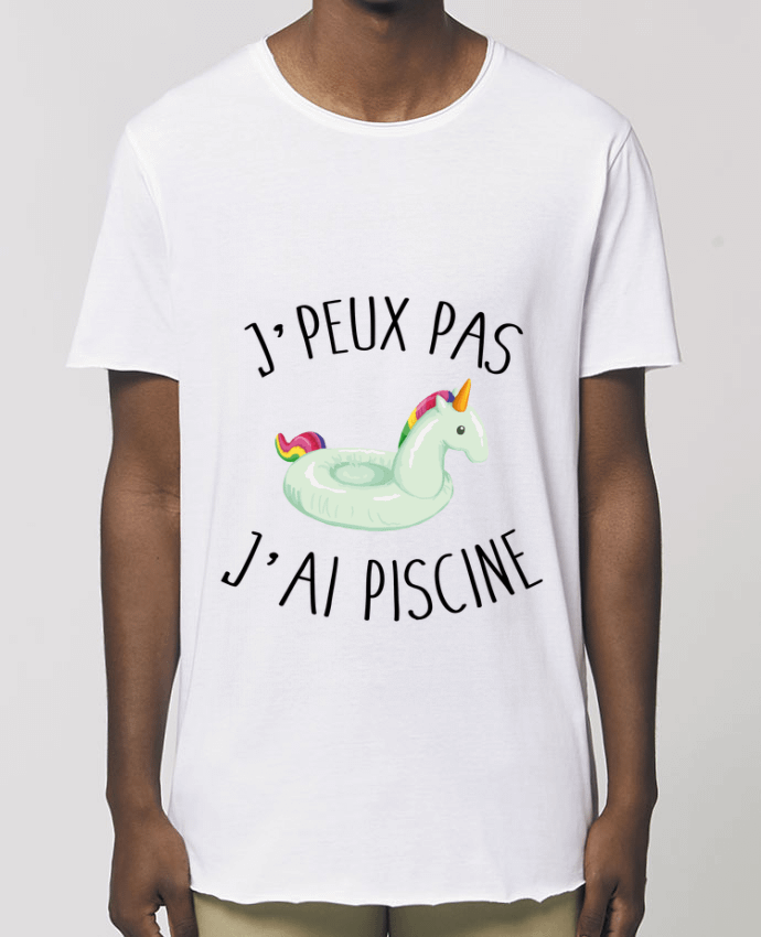 Tee-shirt Homme Je peux pas j'ai piscine Par  FRENCHUP-MAYO