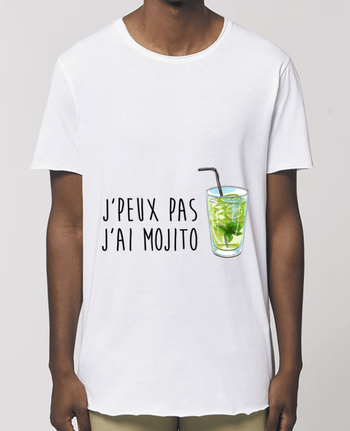 T-Shirt Long - Stanley SKATER Je peux pas j'ai mojito Par  FRENCHUP-MAYO