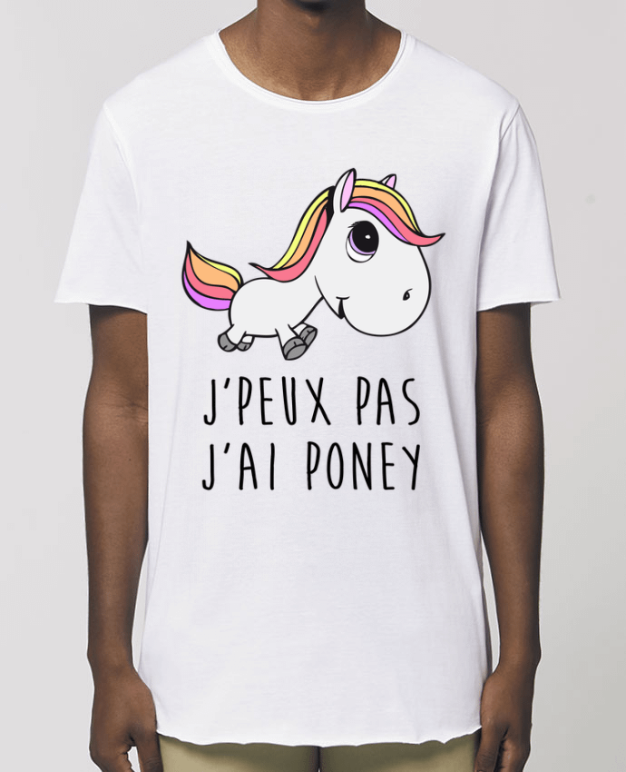 Tee-shirt Homme Je peux pas j'ai poney Par  FRENCHUP-MAYO