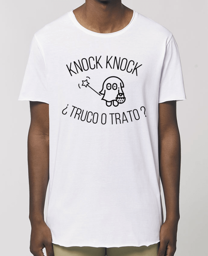 Tee-shirt Homme Knock Knock ¿Truco o Trato? Par  tunetoo