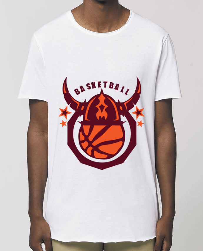 T-Shirt Long - Stanley SKATER basketball casque viking logo sport club Par  Achille