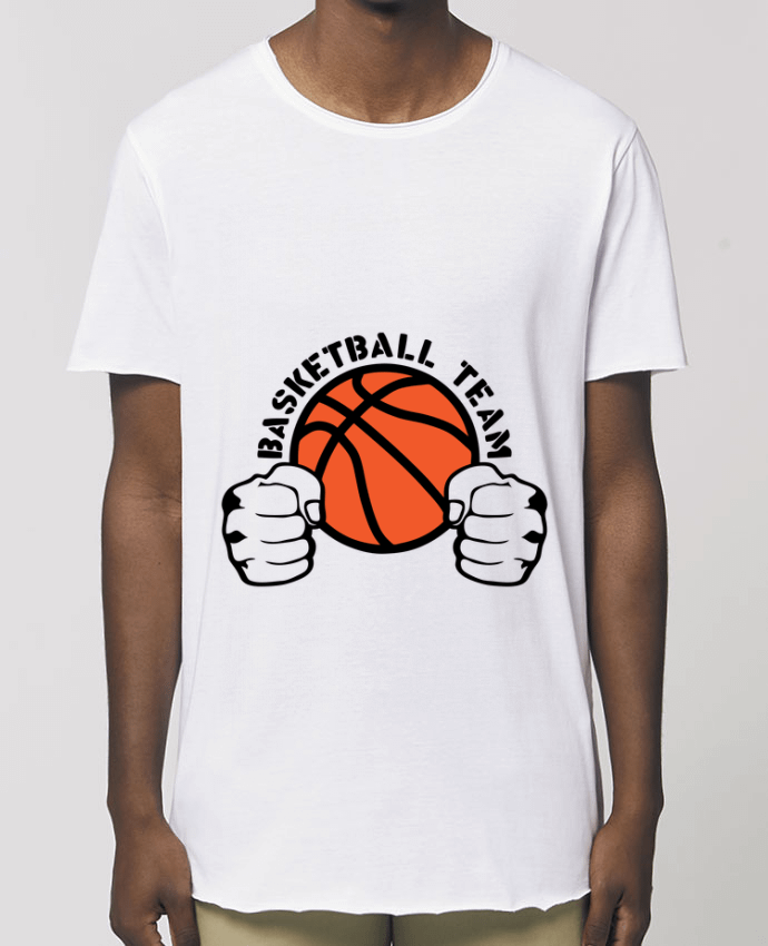 Tee-shirt Homme basketball team poing ferme logo equipe Par  Achille