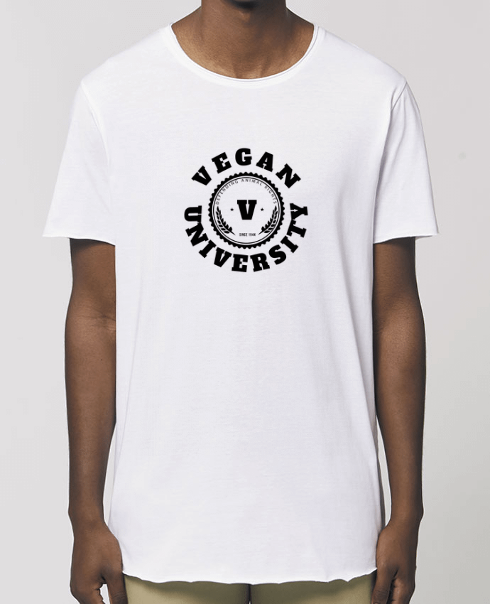 Camiseta larga pora él  Stanley Skater Vegan University Par  Les Caprices de Filles