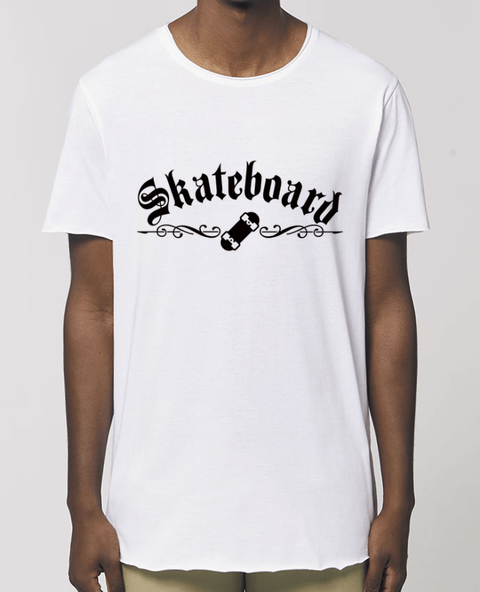 Camiseta larga pora él  Stanley Skater Skateboard Par  Freeyourshirt.com