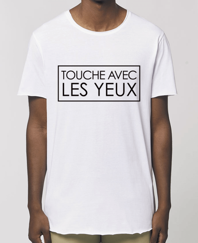 Tee-shirt Homme Touche avec les yeux Par  Freeyourshirt.com