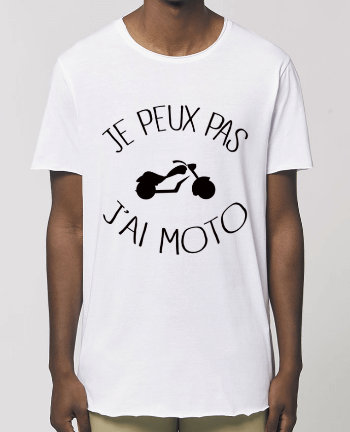 Men\'s long t-shirt Stanley Skater Je Peux Pas J'ai Moto Par  Freeyourshirt.com