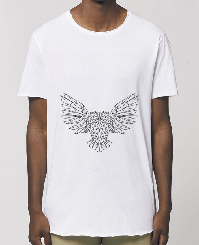 Tee-shirt Homme Geometric Owl Par  Arielle Plnd