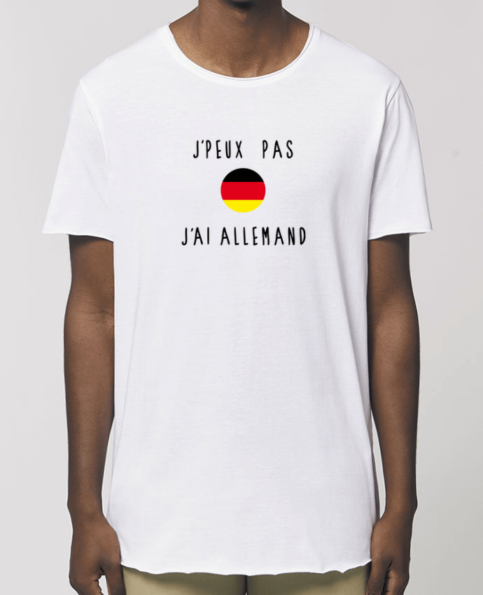 Camiseta larga pora él  Stanley Skater J'peux pas j'ai allemand Par  Les Caprices de Filles