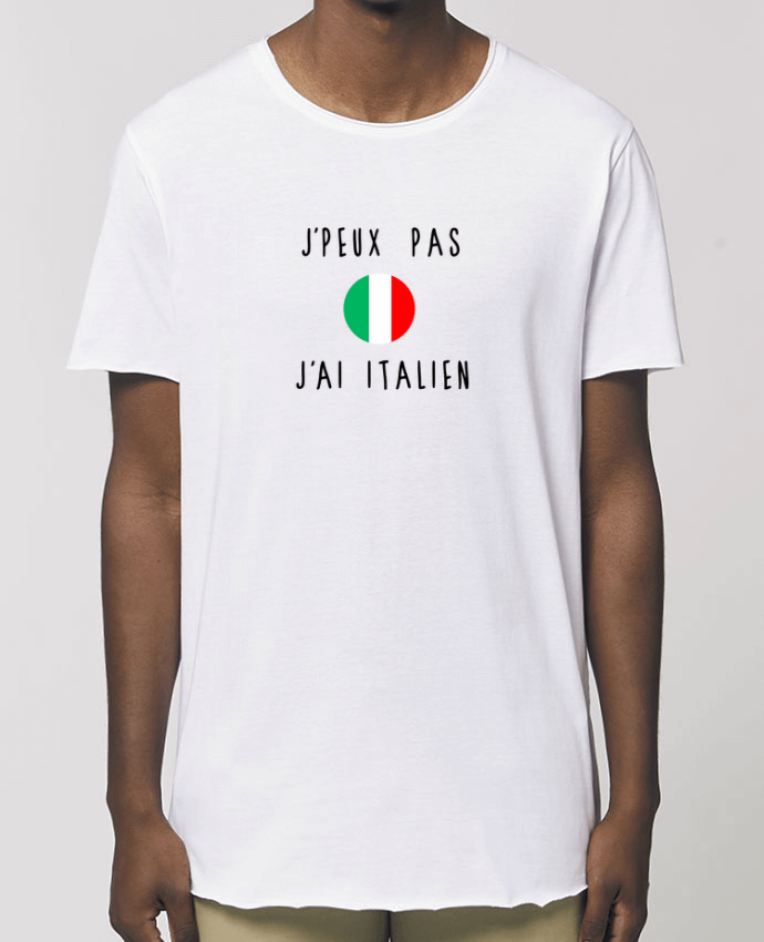 Camiseta larga pora él  Stanley Skater J'peux pas j'ai italien Par  Les Caprices de Filles