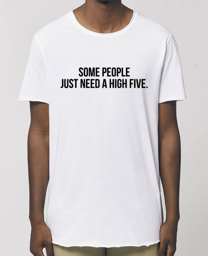 Tee-shirt Homme Some people just need a high five. Par  Bichette