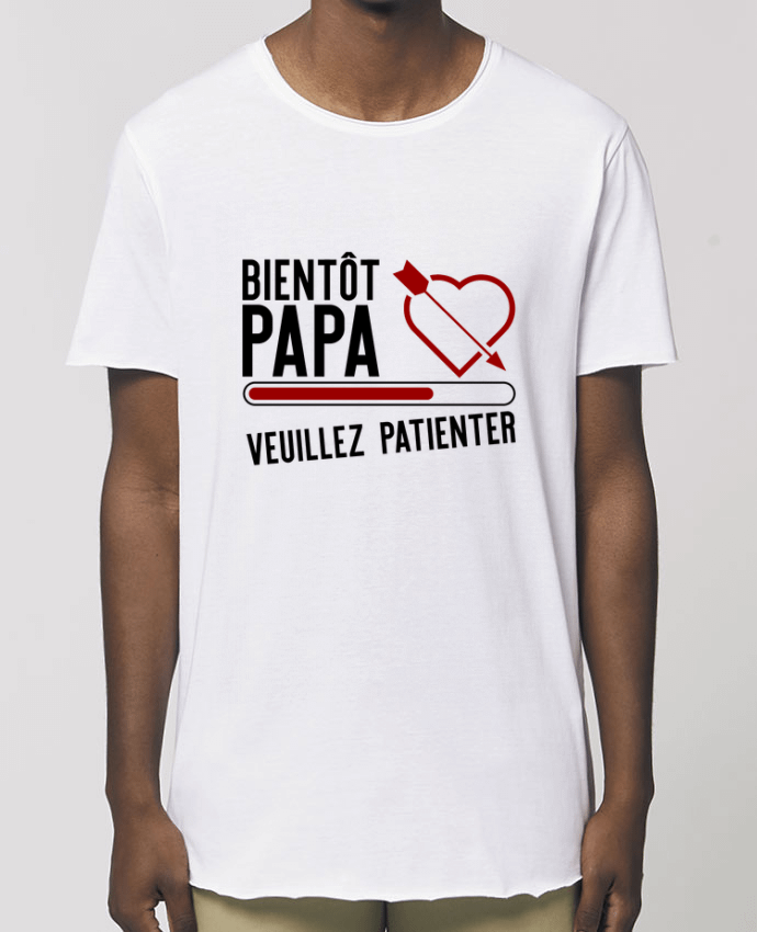 Camiseta larga pora él  Stanley Skater Bientôt papa cadeau Par  Original t-shirt