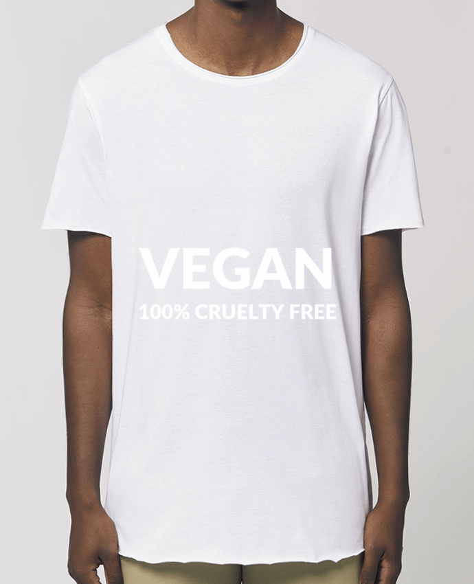 Men\'s long t-shirt Stanley Skater Vegan 100% cruelty free Par  Bichette