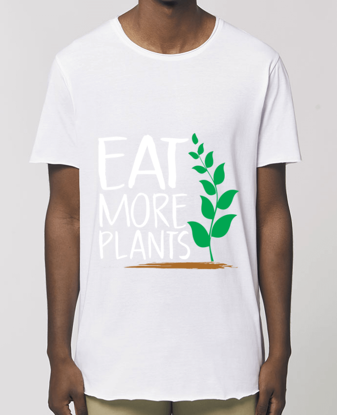 Tee-shirt Homme Eat more plants Par  Bichette