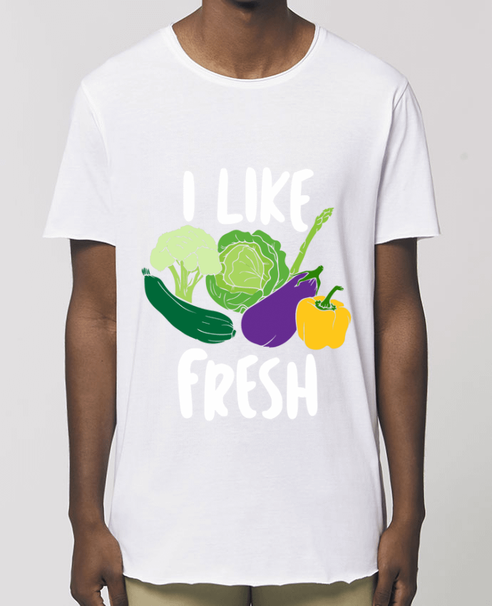 Tee-shirt Homme I like fresh Par  Bichette