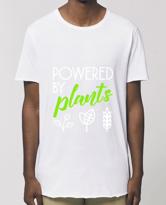Tee-shirt Homme Powered by plants Par  Bichette