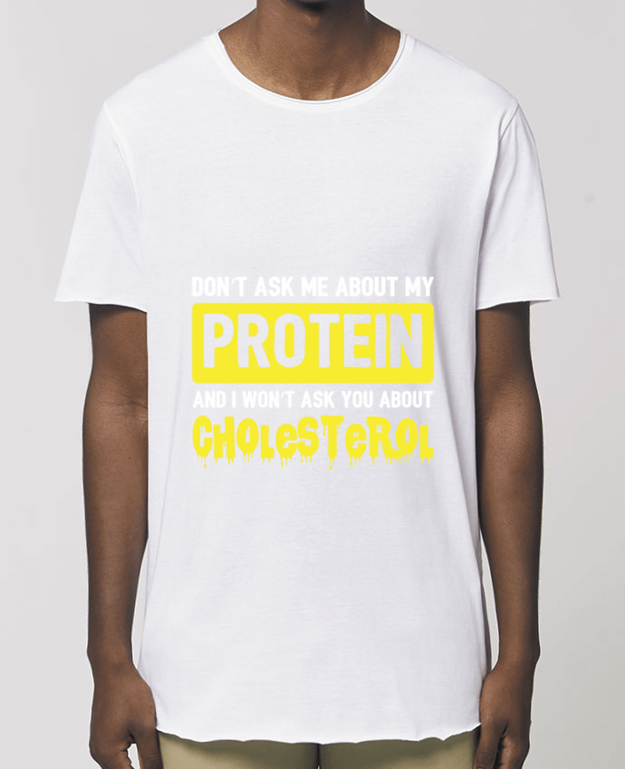 Tee-shirt Homme Protein cholesterol Par  Bichette