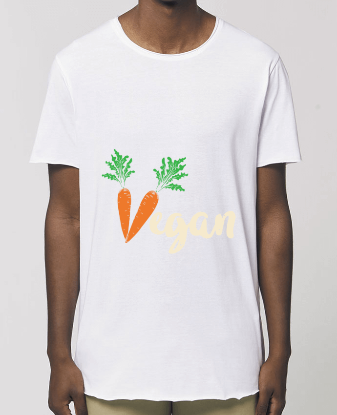 Tee-shirt Homme Vegan carrot Par  Bichette